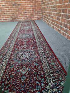 Vintage hallway rug