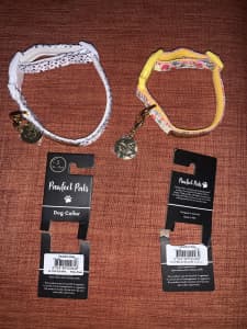 S and XS Pawfect Pals dog collars NEW