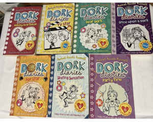 Dork Diaries books x7