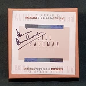 Bill Bachman photographer card collection - signed / autographed