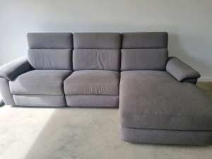 3 Seater Lounge with Chaise and Recliner