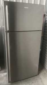Stainless steel 520L fridge freezer works perfectly can deliver