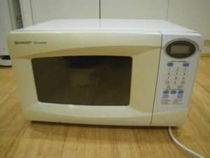 sharp carousel microwave r 308jw