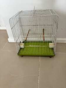 Vintage bird cage 1970s cage for budgie