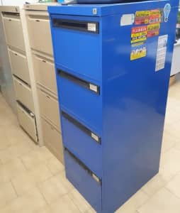 Filing Cabinets - Assorted Colours