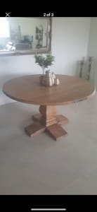 Vintage table with 4 chairs