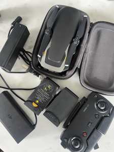 DJI Mavic Air 1 controller extra batteries bag