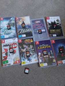 Nintendo switch games bundle