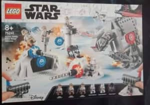 Lego Star Wars 75241 Action Battle Echo Base Defense NEW