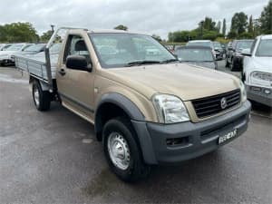 2006 Holden Rodeo RA MY06 LX 4x2 Bronze 5 Speed Manual Cab Chassis