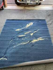 Floor Mat - For the Dolphin lover