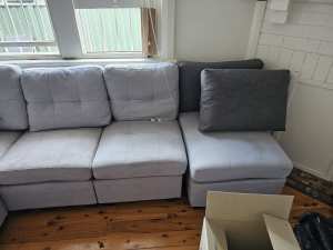 Free Stuff-bookcase, couch, cabinet on wheels, bits n bobs