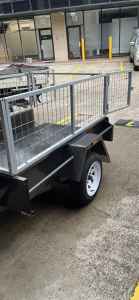 Box Trailer with gates