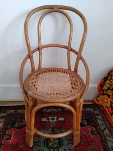 VINTAGE BAMBOO/ WICKER / RATTAN CHAIR