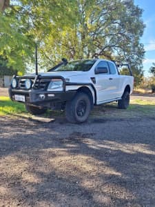 2012 FORD RANGER XL 3.2 (4x4) 6 SP MANUAL SUPER CAB CHASSIS