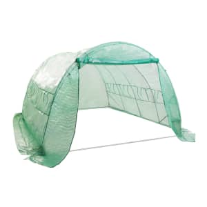 Home Ready Dome Hoop Tunnel Polytunnel 4x3x2M Garden Greenhouse