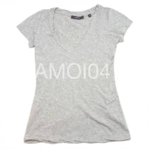 Marcs Womens Grey Tee T-Shirt 100% Cotton Size XS