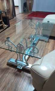 Glass Coffee Table - Wiley Park $20