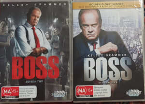 Boss Kelsey Grammer Complete Series Season One & Two 1 2 DVD Region 4