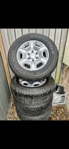 Genuine Ford Ranger Wheels with Dunlop Tyres