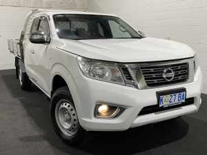 2017 Nissan Navara D23 S2 RX King Cab 4x2 White 6 Speed Manual Cab Chassis