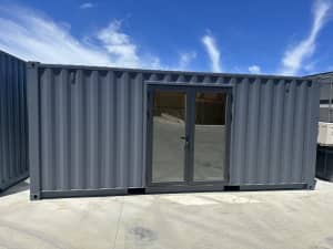 New Converted 20’ Shipping Container