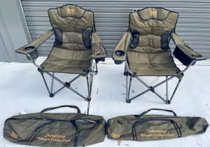 Burke & Wills Simpson Deluxe Chairs X 2