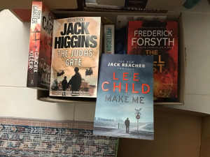 Jack Higgins and Frederick Forsyth books
