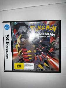 Pokemon platinum Nintendo ds game