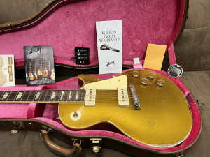 In Store 1954 Gibson Les Paul Goldtop Murphy Lab Heavy Aged finish