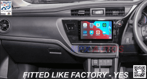 Wireless apple carplay USB Toyota Corolla 2014 GPS camera Full HD FM