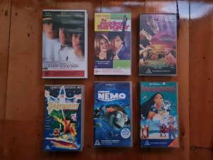 VHS Tapes - $10 Each