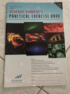 Science students pratical exercise book