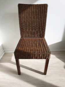 Beautiful and nice rattan chair selling at good discount! Price reduce