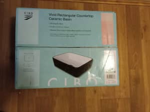 CIBO Countertop Ceramic Basin brand new
