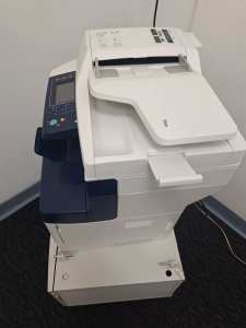 Fuji photocopier on stand white model no 33228 on stand 