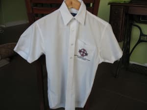 Corpus Christi College Boys white shirt s38