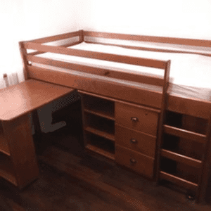 Bunk bed study