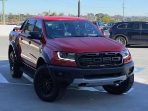 2018 Ford Ranger PX MkIII 2019.00MY Raptor Red 10 Speed Sports Automatic Utility