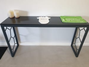Tempered Glass Hallway Console