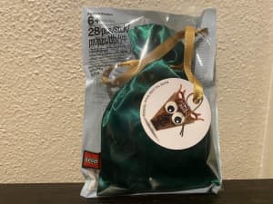 Lego 5005253 Christmas Ornament 2018 - Reindeer Head - Exclusive New