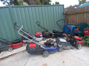 lawnmower for sale and garden tools 