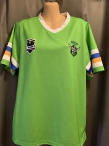 SIGNED 2015 Canberra Raiders NRL rugby league away jersey NEW, Other  Sports & Fitness, Gumtree Australia Greater Taree Area - Cundletown