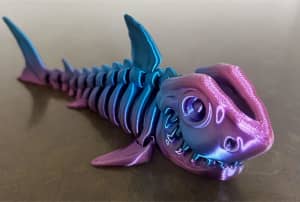 3D Printed Skeleton Shark