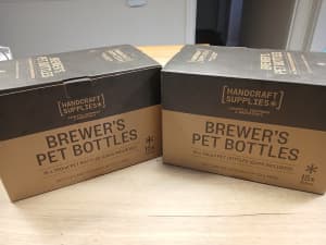 Home Brew PET Bottles (30) including lids.