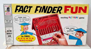 Vintage Fact Finder Fun Game 