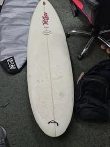 All Round Nugget XF Surfboard By McCoy With FCS 2 Fins