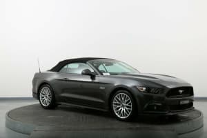 2017 Ford Mustang FM MY17 GT 5.0 V8 Grey 6 Speed Automatic Convertible
