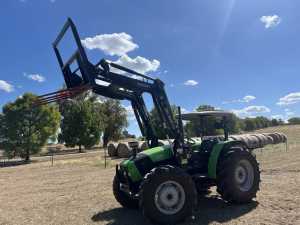 Deutz Tractor 95 hp only 250 hrs