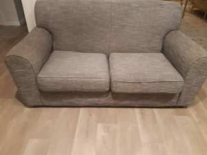 2 seater grey sofa